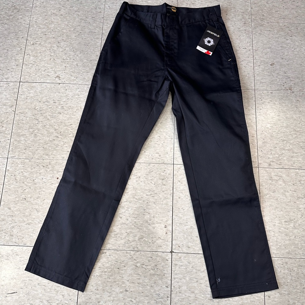 Functional Black Men's Work Pants